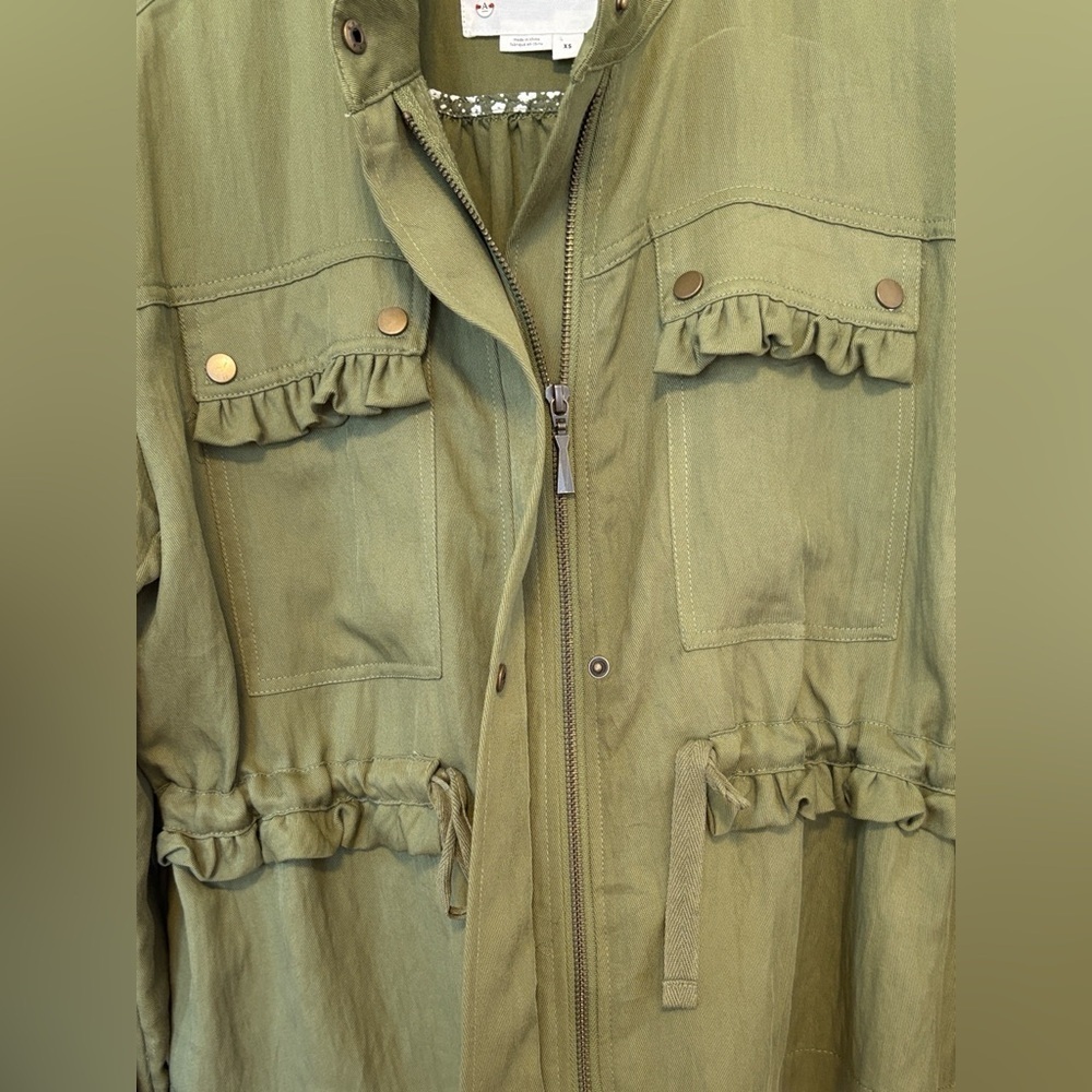 Anthropologie Oversized Utility Jacket , sz : XS - Picture 12 of 14